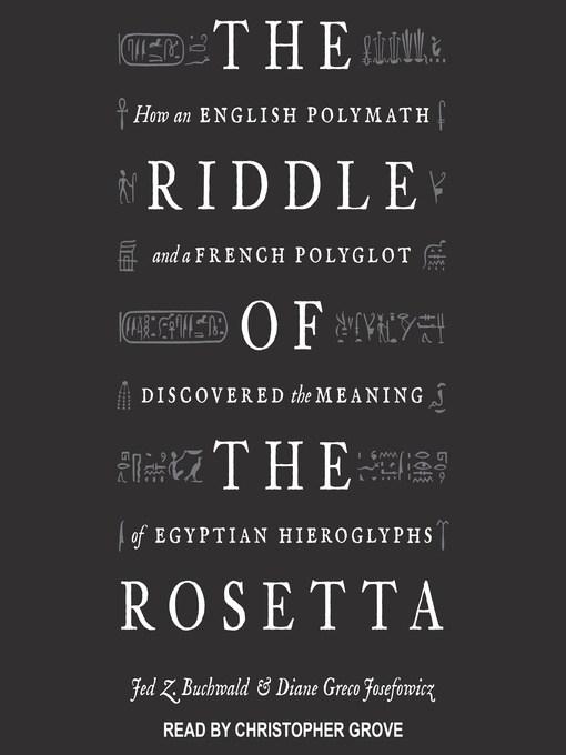 Cover image for The Riddle of the Rosetta